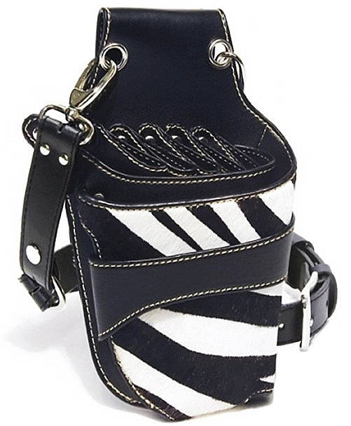 Friseur-Werkzeugtasche Zebra schwarz - Xhair Zebra — Bild N1