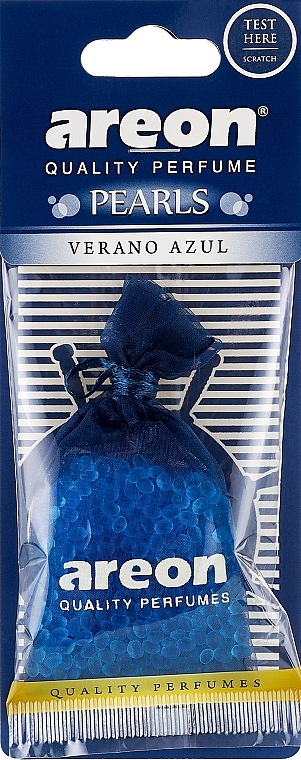 Auto-Lufterfrischer Blauer Sommer - Areon Pearls Verano Azul  — Bild N1