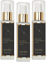 Düfte, Parfümerie und Kosmetik Gesichtspflegeset - Eclat Skin London Gold 24K (Gesichtsserum 3x60ml)
