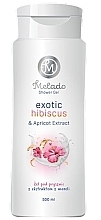 Duschgel mit Aprikosen- und Hibiskusextrakt - Natigo Melado Exotic Hibiscus And Apricot Extract Shower Gel — Bild N1