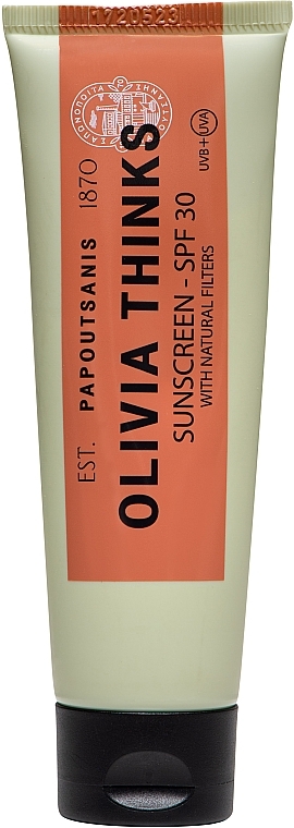 Sonnenschutzcreme - Papoutsanis Olivia Thinks Sunscreen SPF 30 — Bild N1