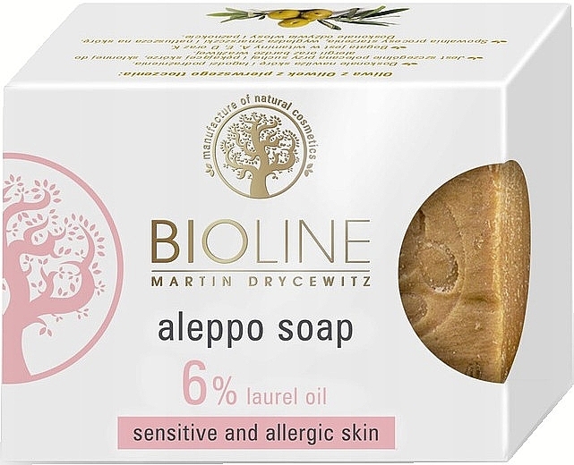 Alepposeife mit Lorbeeröl 6% - Bioline Aleppo Soap — Bild N1