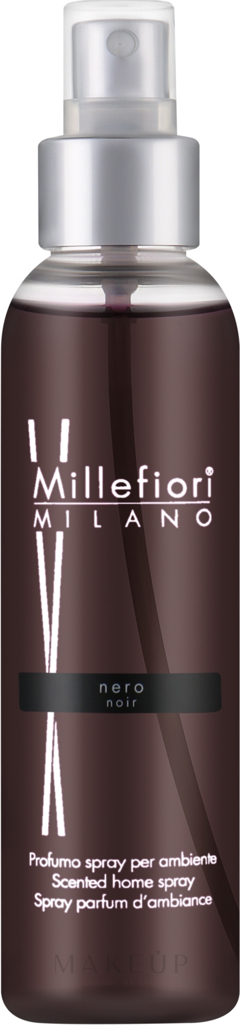 Aromaspray für zu Hause - Millefiori Milano Natural Nero Home Spray — Bild 150 ml