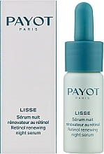 Gesichtsserum mit Retinol für die Nacht - Payot Lisse Retinol Renewing Night Serum — Bild N2