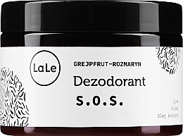 SOS Deodorant-Creme mit Zink, Aloe Vera und Hanföl - La-Le Cream Deodorant — Bild N1