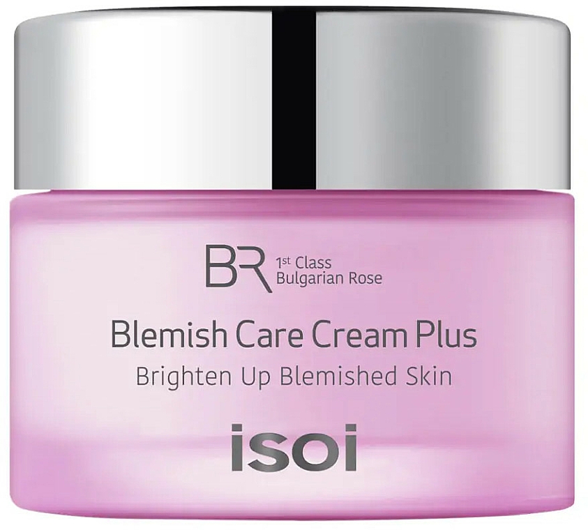 Gesichtscreme gegen Hautunreinheiten mit Rosenöl - Isoi Bulgarian Rose Blemish Care Cream Plus — Bild N1