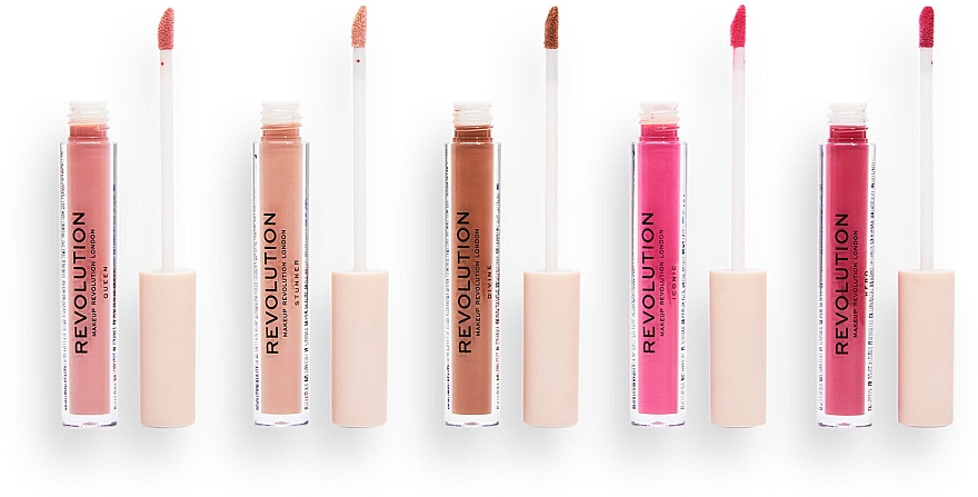 Makeup Revolution The Everything Lip Contour Gift Set - Lippen-Make-up Set 10 St. — Bild N4