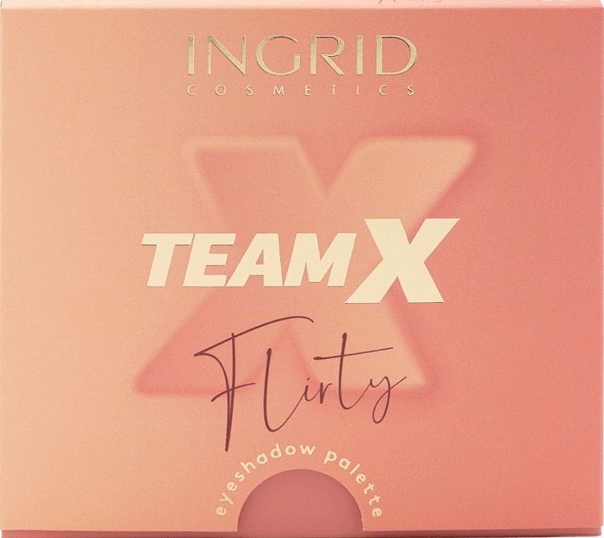 Lidschatten-Palette - Ingrid Cosmetics Team X Flirty Eyeshadow Palette — Bild N4