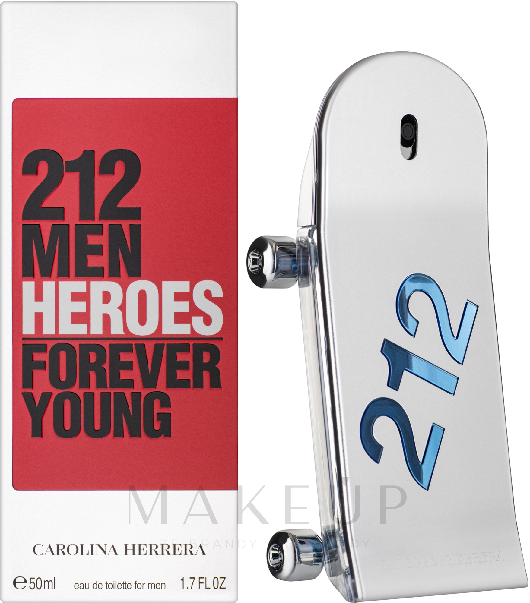 Carolina Herrera 212 Men Heroes Forever Young - Eau de Toilette  — Bild 50 ml