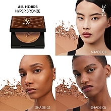 Gesichtsbronzer - Yves Saint Laurent All Hours Hyper Bronze — Bild N4