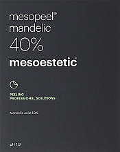 Düfte, Parfümerie und Kosmetik Set Mandel-Peeling 40% - Mesoestetic Mesopeel Mandelic Peel 40% (acid/peel/50ml + neutralizator/50ml)