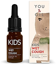 Düfte, Parfümerie und Kosmetik Ätherische Ölmischung für Babys und Kinder gegen feuchten Husten - You & Oil KI Kids-Wet Cough Essential Oil Mixture