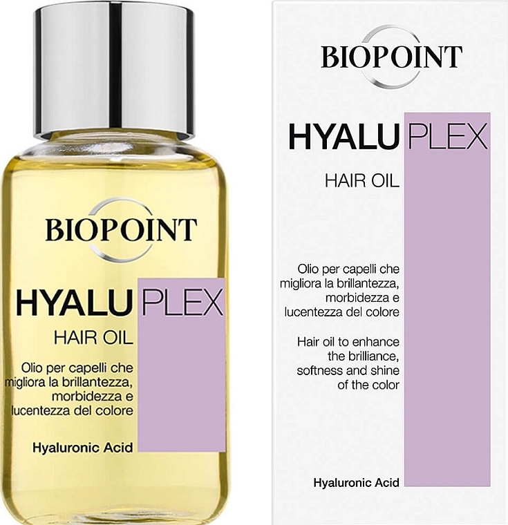 Öl für mehr Glanz - Biopoint Hyaluplex Hair Oil — Bild N1