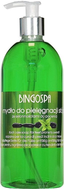 Flüssigseife gegen Fußschweiß und Fußgeruch - BingoSpa Feet Soap — Bild N1