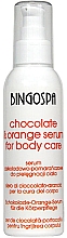 Düfte, Parfümerie und Kosmetik Pflegendes Körperserum Schokolade und Orange - BingoSpa Serum Chocolate & Orange