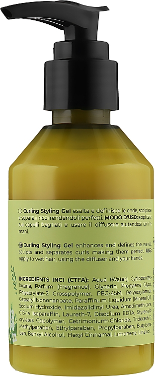 Haarstyling-Gel - Kleral System Bcosi Recovery Danage Curling Styling Gel — Bild N2