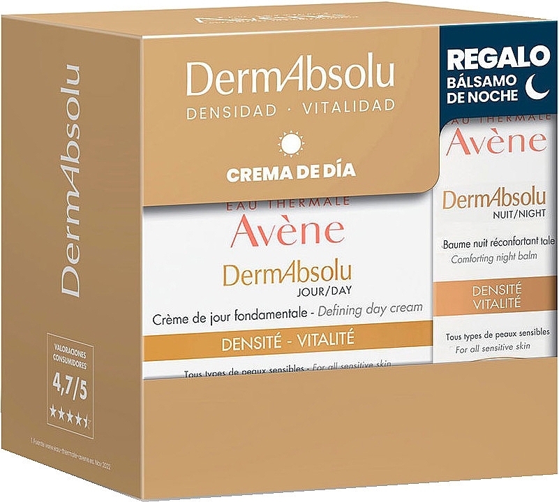 Set - Avene DermAbsolu Day Cream (d/cr/40ml + n/balm/10ml) — Bild N2