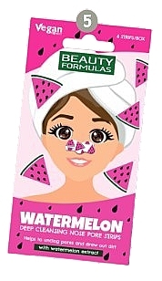 Nasenreinigungsstreifen - Beauty Formulas Watermelon Deer Cleanser Nose Pore Strips  — Bild N1