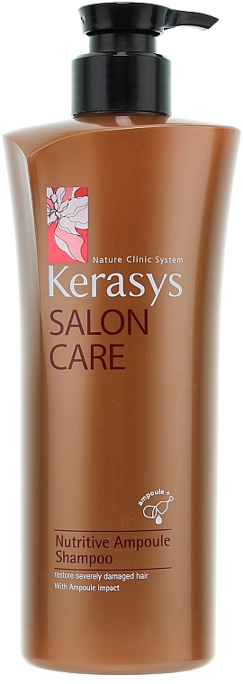 Nährendes Shampoo - KeraSys Salon Care Nutritive Ampoule Shampoo — Foto N3