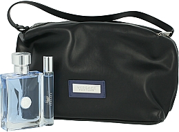 Versace Pour Homme - Duftset (Eau de Toilette 100ml + Eau de Toilette Mini 10ml + Kosmetiktasche) — Bild N2