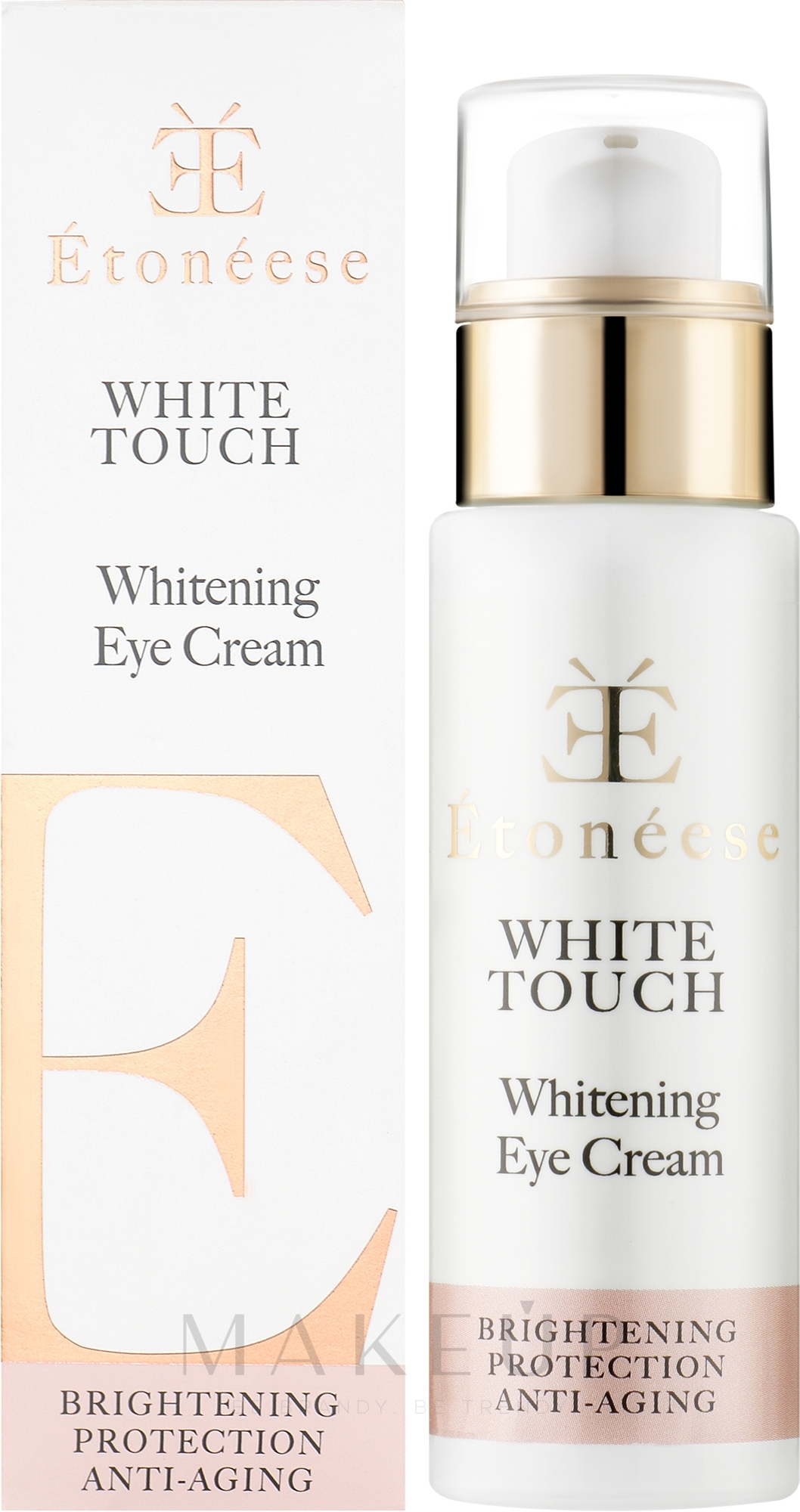 Aufhellende Anti-Aging Augencreme - Etoneese White Touch Whitening Eye Cream — Bild 20 ml