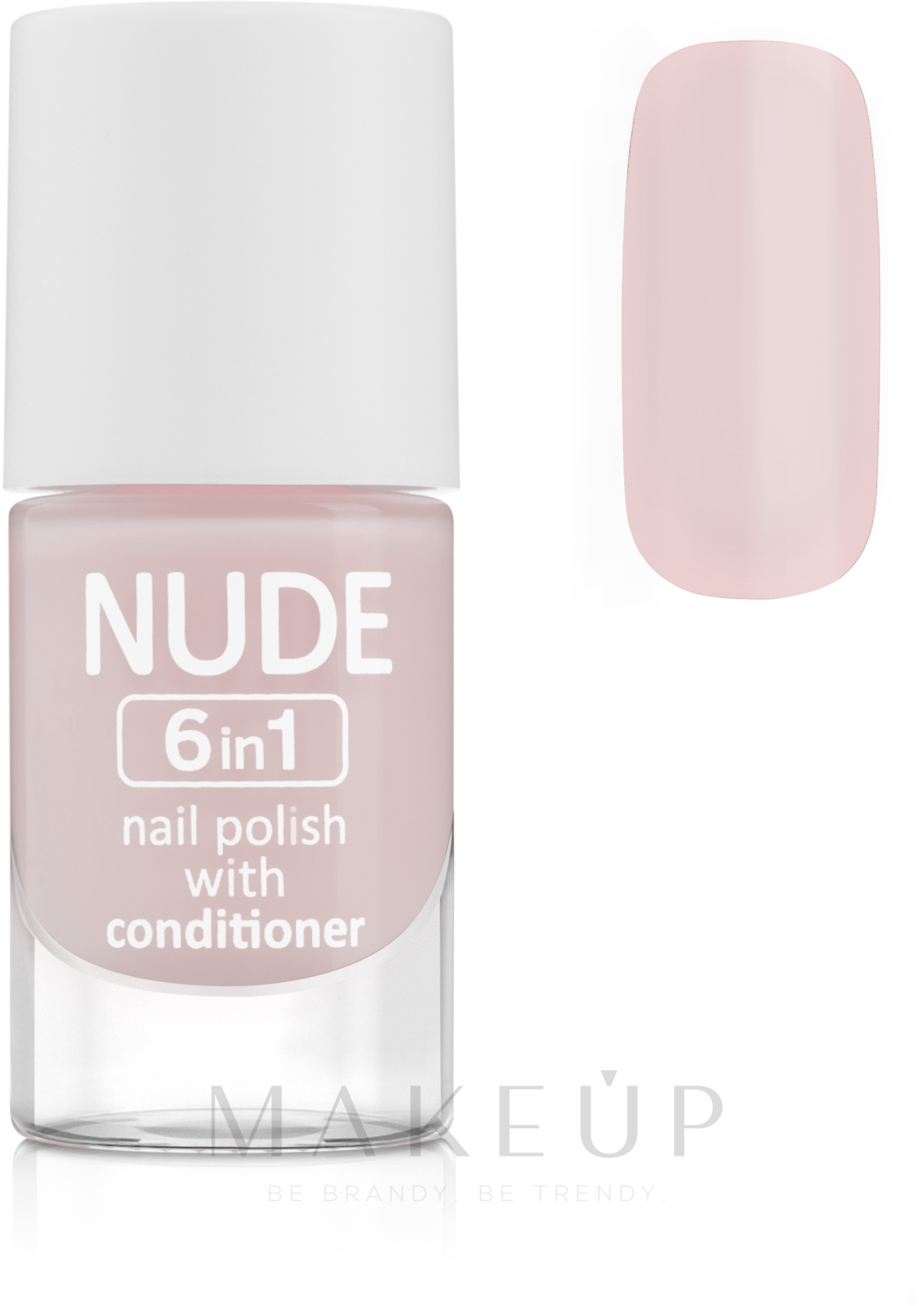 Nagellack - Ados Nude 6in1 Nail Polish With Conditioner — Bild 01