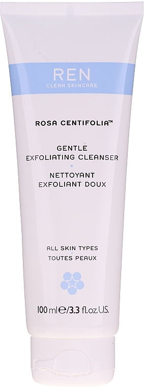 Sanftes Gesichtspeeling für alle Hauttypen - REN Rosa Centifolia Gentle Exfoliating Cleanser — Bild N2