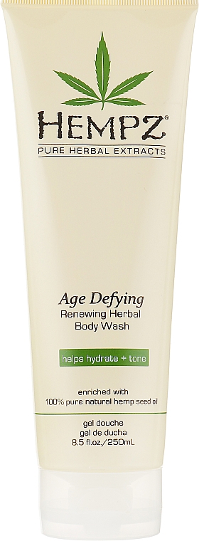 Feuchtigkeitsspendendes Anti-Aging-Duschgel - Hempz Age Defying Renewing Herbal Body Wash — Bild N1