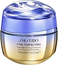 Straffende Gesichtsbehandlung für die Nacht - Shiseido Vital Perfection Overnight Firming Treatment  — Bild N1