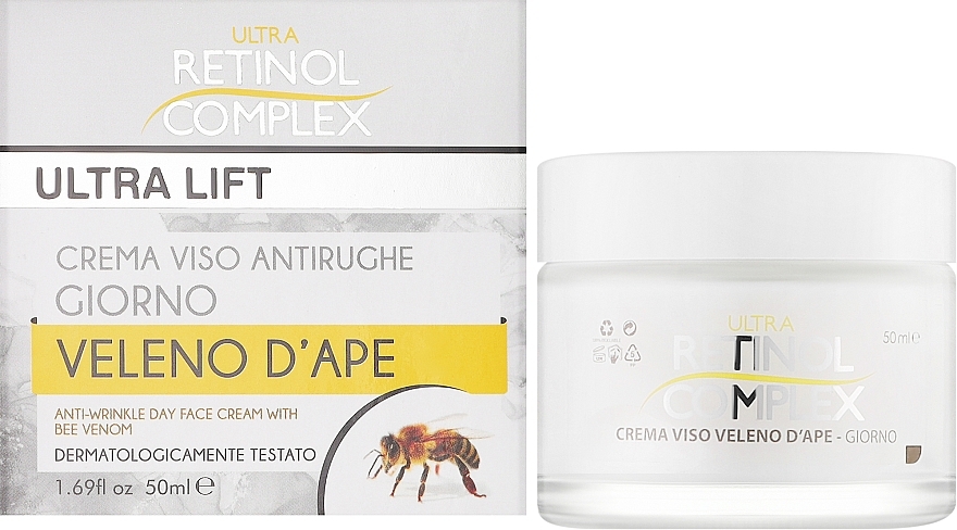 Gesichtscreme mit Bienengift - Retinol Complex Ultra Lift Face Cream Bee Venom — Bild N2