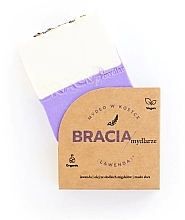 Beruhigende Flüssigseife mit Lavendel  - Bracia Mydlarze Solid Soap Lavender — Bild N3