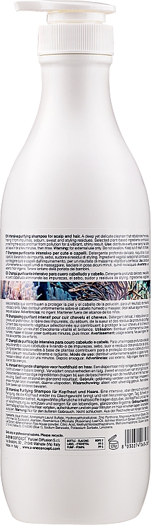 Reinigendes Shampoo mit Meeresalgen und Bio-Brennnesselextrakt gegen Schuppen - Milk Shake Purifying Blend Shampoo — Bild N4