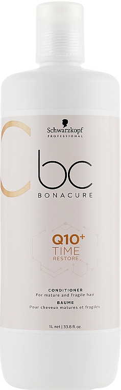 Haarspülung für reifes und zerbrechliches Haar - Schwarzkopf Professional BC BonacureTime Restore Q10 Plus Conditioner — Bild N1