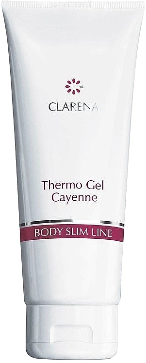 Thermoaktives Körpergel mit schlankmachender Wirkung und Cayennepfeffer - Clarena Body Slim Line Thermo Gel Cayenne — Bild N1