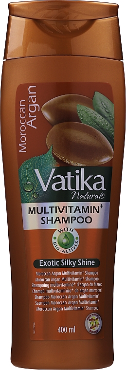 Shampoo mit Arganöl für trockenes und strapaziertes Haar - Dabur Vatika Argan Shampoo — Bild N3