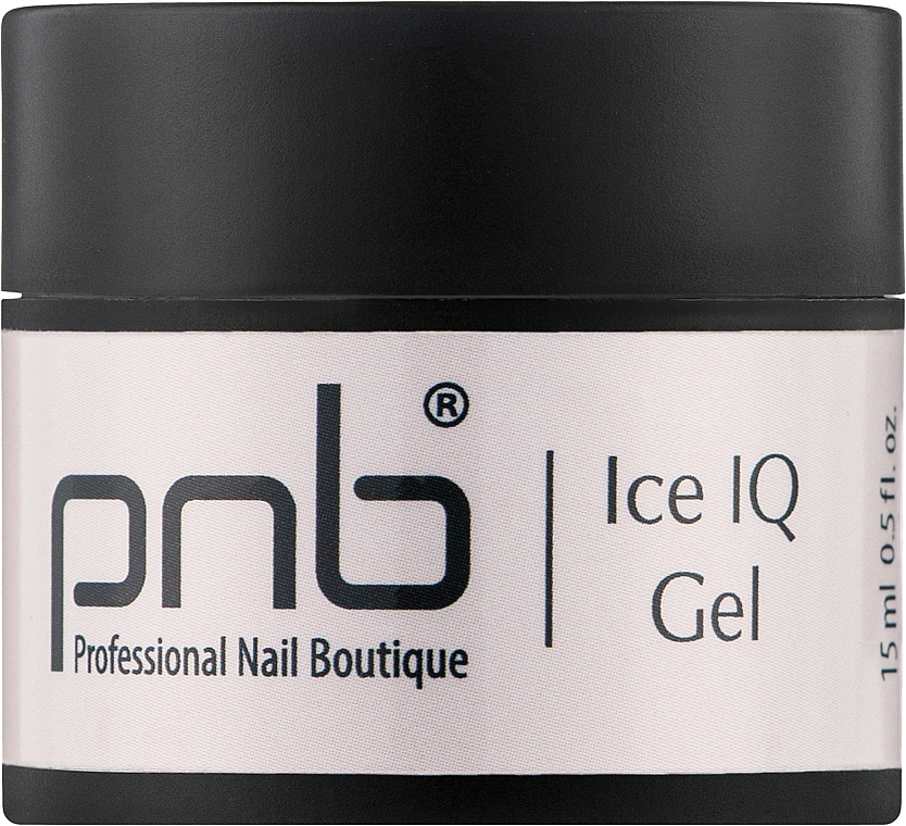 Niedertemperatur-Gel rauchrosa - PNB UV/LED Ice IQ Gel Cover Rose — Bild N2