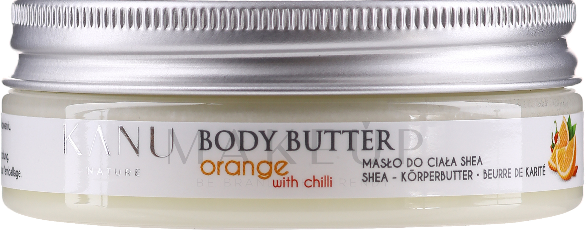 Shea-Körperbutter mit Chili - Kanu Nature Orange With Chilli Body Butter — Bild 50 g