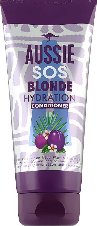 Conditioner für blondes Haar mit wilder Pflaume und Manukablatt - Aussie SOS Blonde Australian Wild Plum & Manuka Leaf — Bild N1