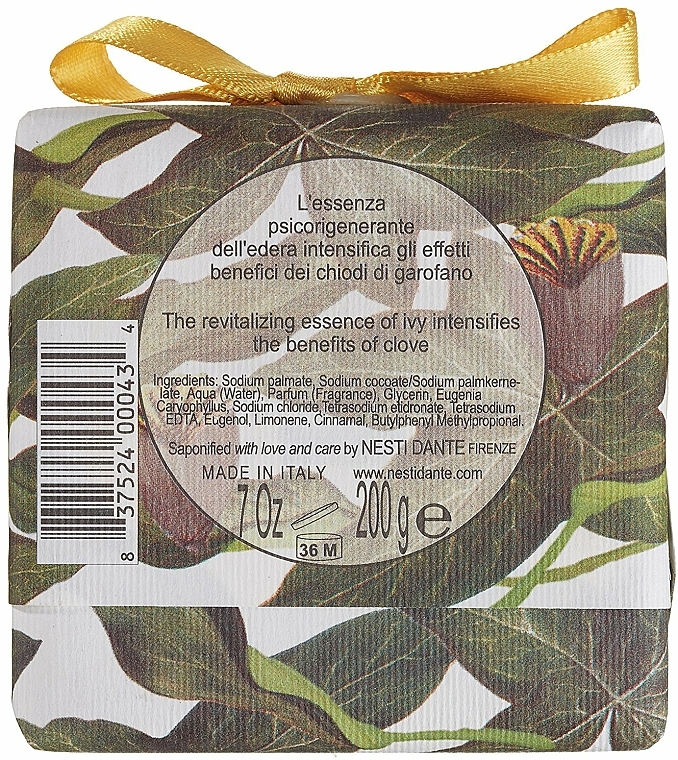 Naturseife Ivy & Clove - Nesti Dante Therapeutic & Relaxing Soap Gli Officinali Collection — Bild N2