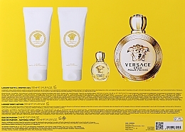 Versace Eros Pour Femme - Duftset (Eau de Parfum 100ml + Eau de Parfum Mini 5ml + Körperlotion 100ml + Duschgel 100ml) — Bild N3