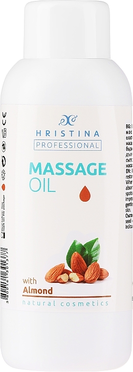 Massageöl Mindal - Hrisnina Professional Massage Oil With Almond — Bild N1