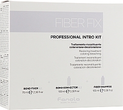 Düfte, Parfümerie und Kosmetik Haarpflegeset - Fanola Fiberfix Kit (Shampoo 100ml + Haarcreme 100ml + Haarcreme 70ml)