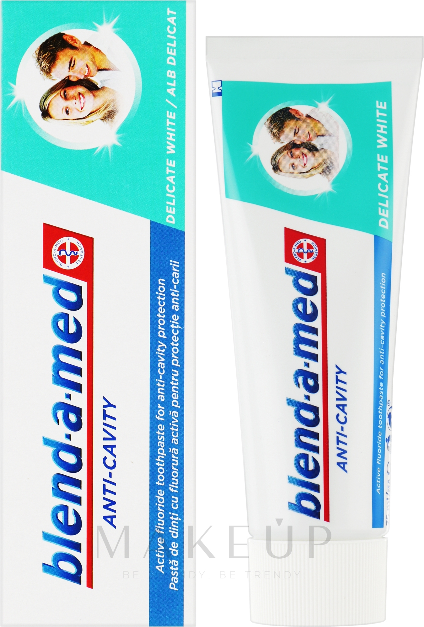 Zahnpasta - Blend-a-med Anti-Cavity Delicate White — Bild 75 ml