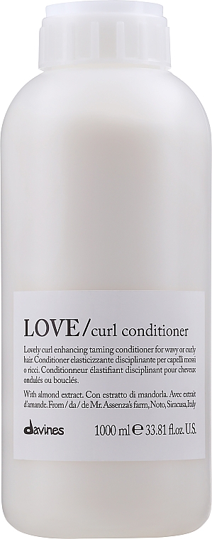Nährender Conditioner für lockiges Haar mit Mandelextrakt - Davines Love Curl Enhancing Conditioner — Foto N3