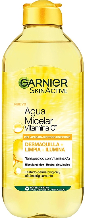 Reinigendes Mizellenwasser - Garnier Skin Active Micellar Cleansing Water — Bild N1