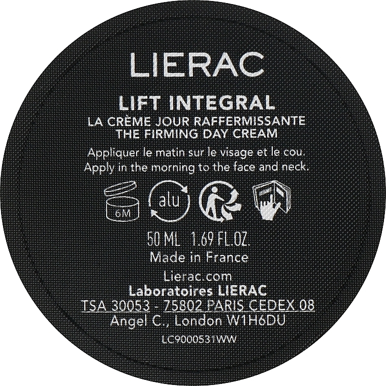 Straffende Tagescreme - Lierac Lift Integral The Firming Day Cream Refill (Refill) — Bild N1