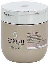 Revitalisierende Haarmaske - System Professional Lipidcode Repair Mask R3 — Bild N2