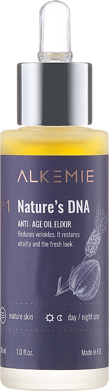 Revitalisierendes Anti-Aging Öl-Elixier für das Gesicht - Alkmie Nature’s DNA Oil Elixir — Bild N5