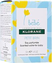 Düfte, Parfümerie und Kosmetik Duftwasser für Babys - Klorane Baby Petit Brin Scented Water For Baby