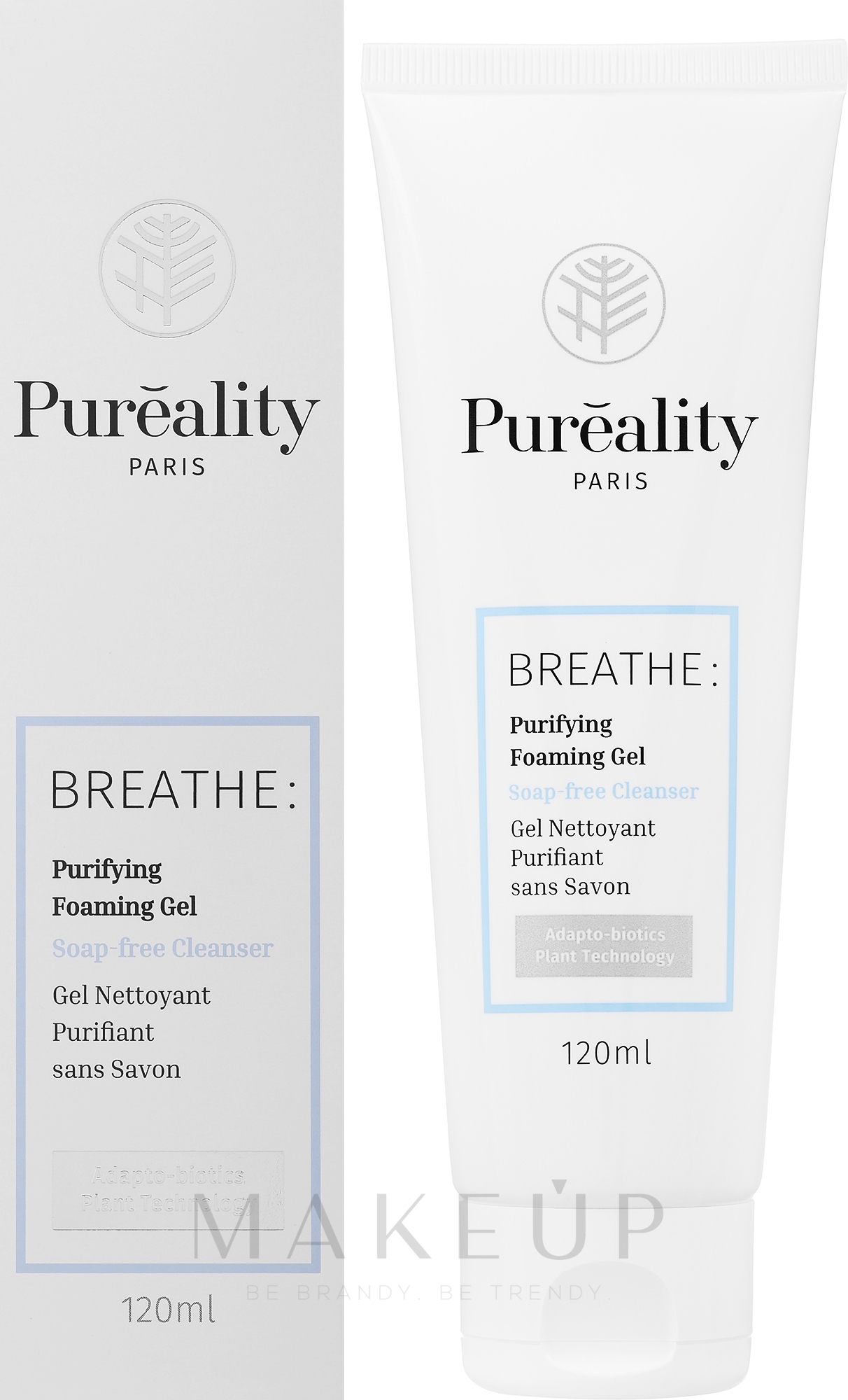Waschgel für das Gesicht - Pureality Breathe Purifying Foaming Gel — Bild 120 ml